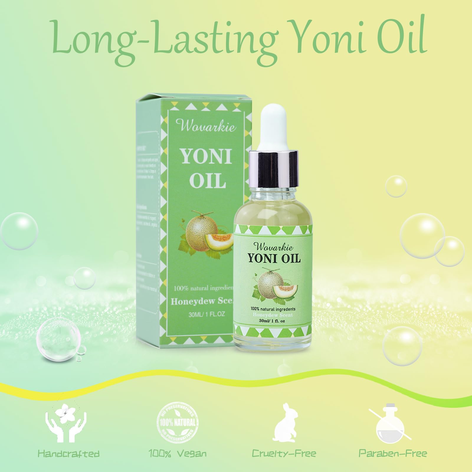 2 Packs Yoni Oil for Women, 1 fl oz/30 ml Feminine Oil Intimate Deodorant for Women, Restores Ph WovarkieBuy Supplements Australia