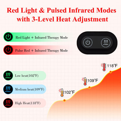 Red Light Therapy Belt for Body, Infrared Light Therapy for Pain Relief, Waterproof Red Light Therapy USUIEBuy Supplements Australia