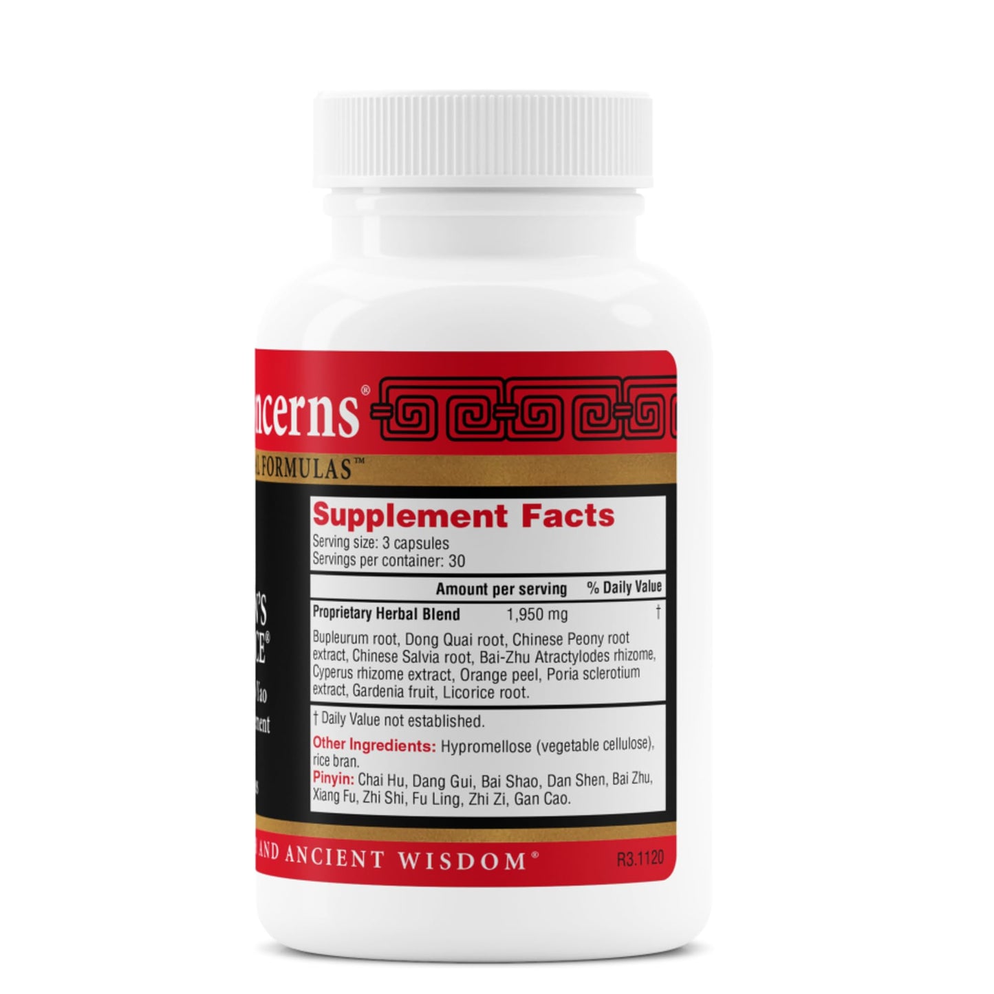 Health Concerns Woman’s Balance – PMS Relief & Hormone Support – Liver Qi & Spleen Health – Herbal Supplement for Women – Dan Zhi Xiao Yao Formula – 270 Capsules Health ConcernsBuy Supplements Australia