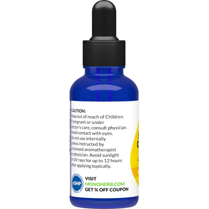 Bitter Orange Essential Oil 30 ml - 1 oz - Pure & Natural - with Pipette Dropper MONOHERBBuy Supplements Australia