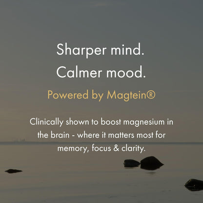 NAOMI Magnesium L-Threonate with 2,000mg Patented Magtein®, High Absorption Elemental Magnesium, Memory Supplement - Brain Health, Focus, Nerve Support, Heart Health, Natural Sleep Aid, 60 Veggie Caps NAOMIBuy Supplements Australia
