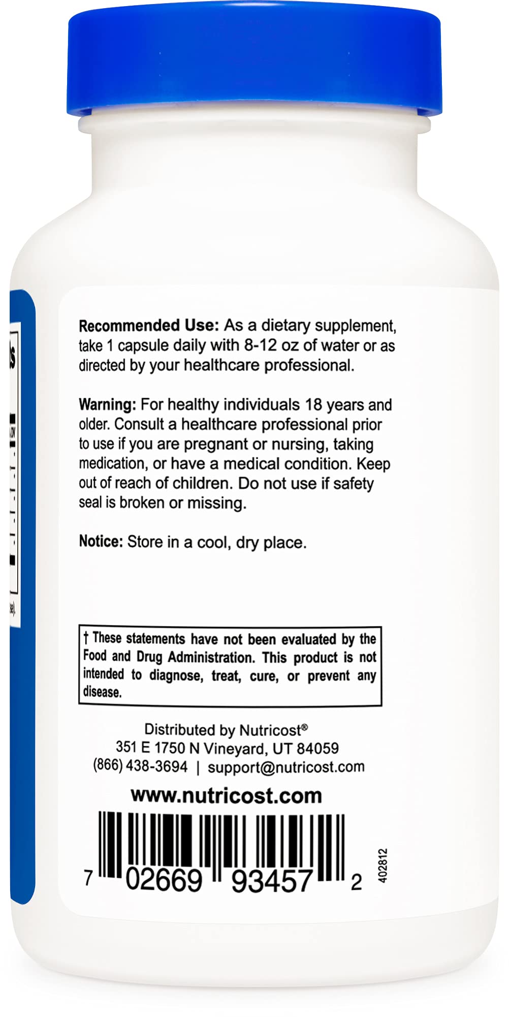 Nutricost Lactase Enzyme Complex 3,000 FCC ALU, 120 Veggie Capsules - Non-GMO NutricostBuy Supplements Australia