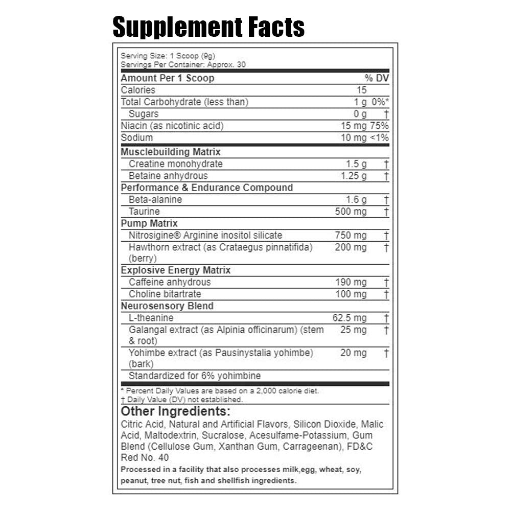 Pre Workout Powder | MuscleTech Vapor X5 for Men & Women, Energy Drink Mix Sports MuscleTechBuy Supplements Australia