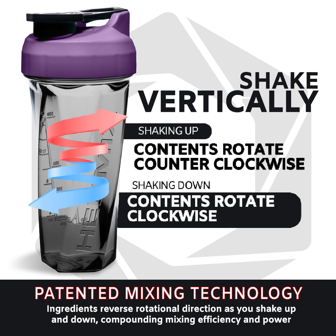 HELIMIX 2.0 Vortex Blender Shaker Bottle Holds upto 28oz | No Blending Ball or Whisk HELIMIXBuy Supplements Australia