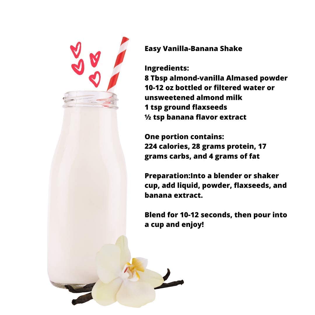 Almased Vanilla shakes – Gluten-Free, non-GMO Powder – Boost High Protein, Vanilla Flavor AlmasedBuy Supplements Australia