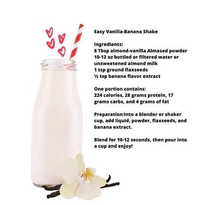 Almased Vanilla shakes – Gluten-Free, non-GMO Powder – Boost High Protein, Vanilla Flavor AlmasedBuy Supplements Australia