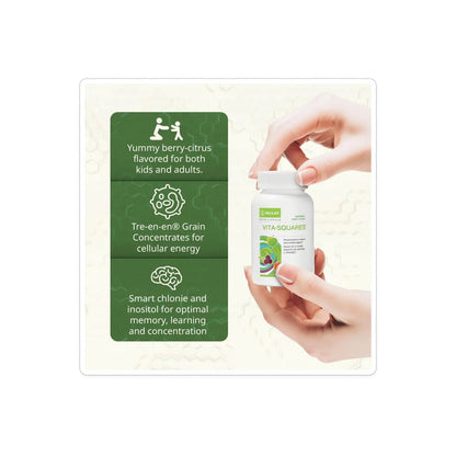 NeoLife Vita-Squares - Chewable Multivitamin for Kids, 18 Essential Vitamins & Minerals, Iron, Zinc, Vitamin D3, B-Complex NeoLifeBuy Supplements Australia