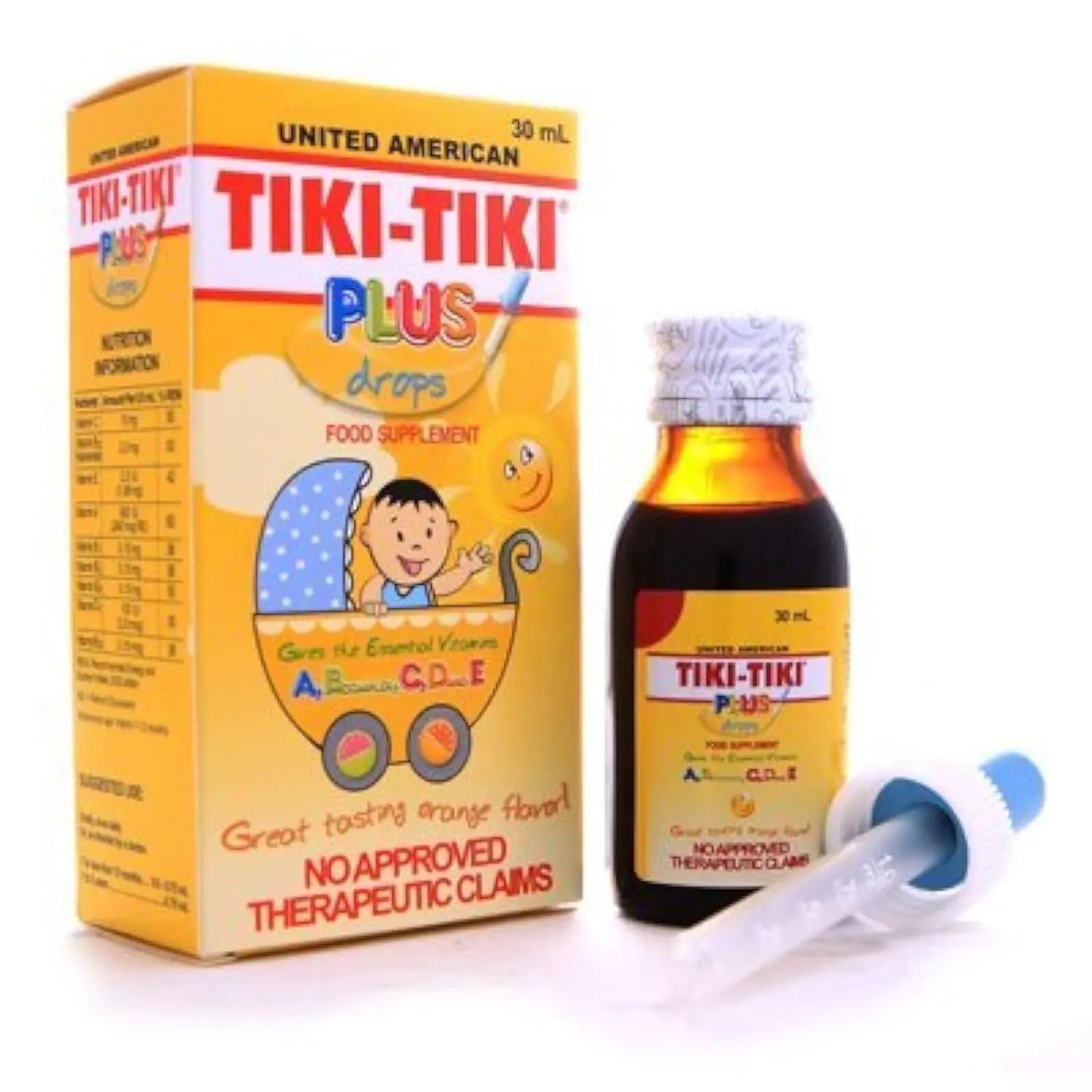 Tiki-Tiki Plus Drops 30ml United AmericanBuy Supplements Australia