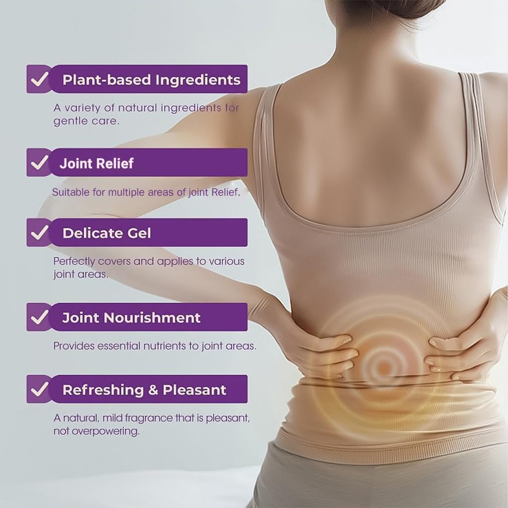 Advanced Rapid Joint Relief Gel, 2026 New Professional Relief Soothing Massage Therapy Gel, for Back, Neck, Hands, Knee (2 Pack) YOUSHEMEBuy Supplements Australia