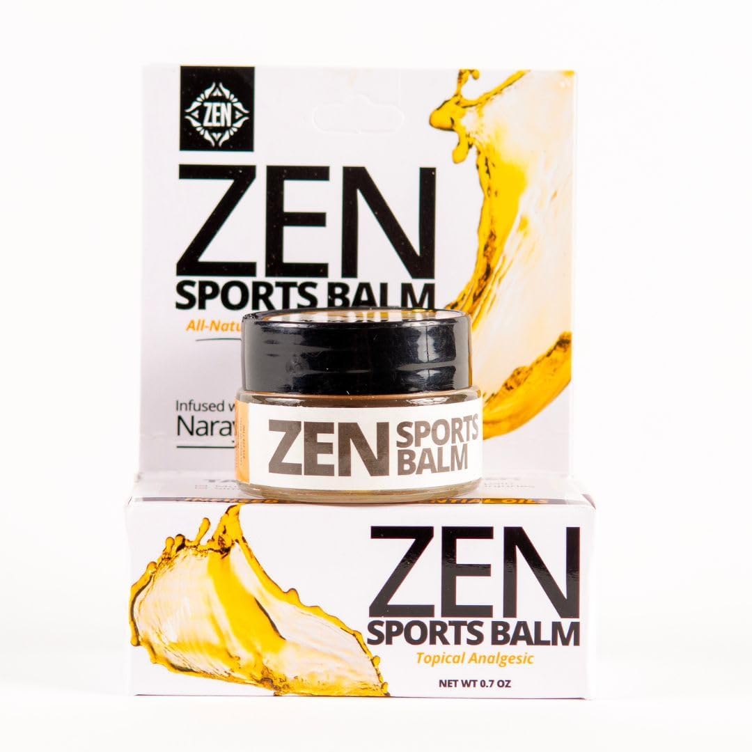 ZEN Sports Balm with Narayani Oil- Cramps, Backaches and Other Workout & Exercise Injuries, Fast-Acting (Pack of 3) ZENBuy Supplements Australia