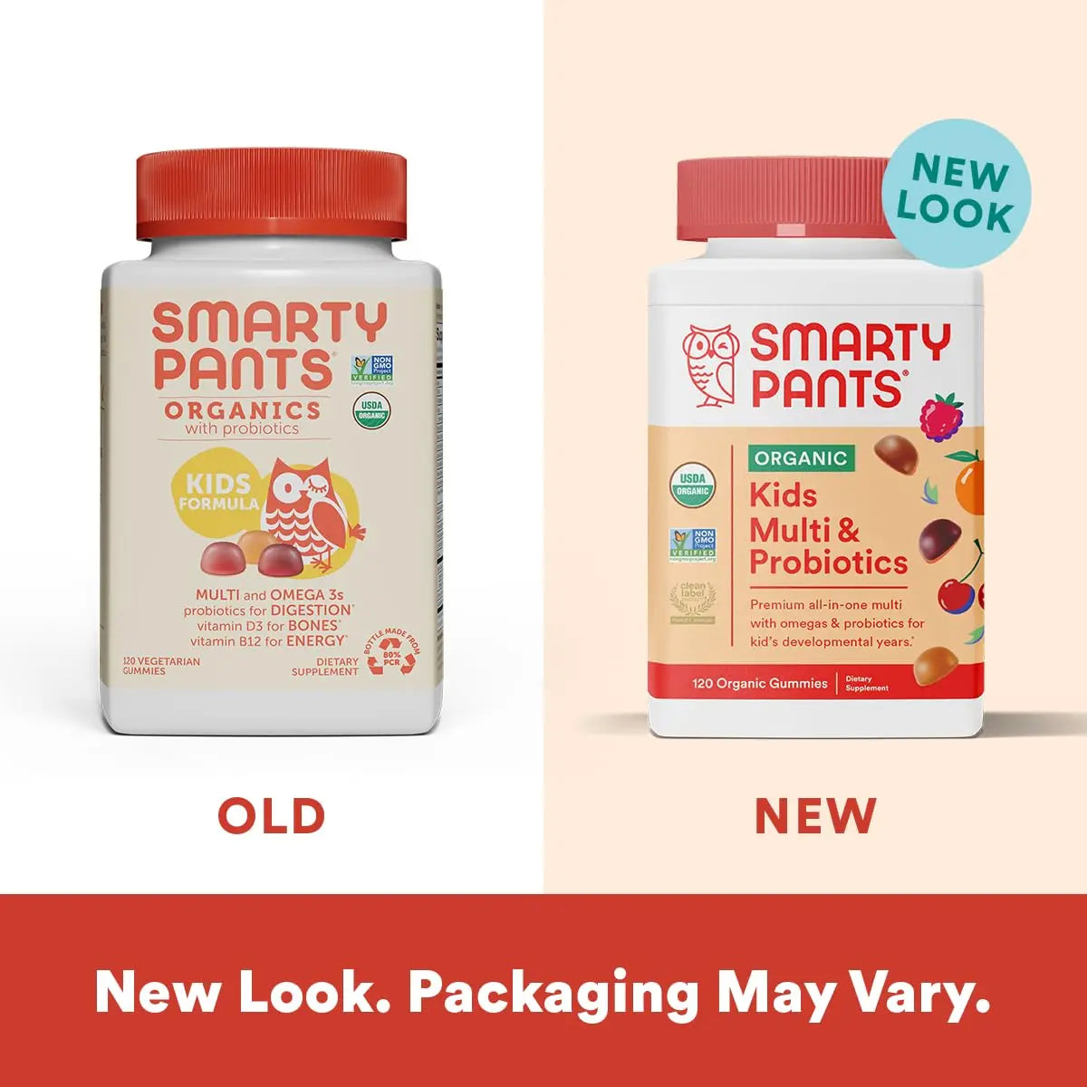 SmartyPants Organic Kids Multivitamin Gummies: Probiotics & Garden of Life Dr. Formulated Probiotics Organic Kids+ Plus Vitamin C & D - Berry Cherry - Gluten SmartyPantsBuy Supplements Australia