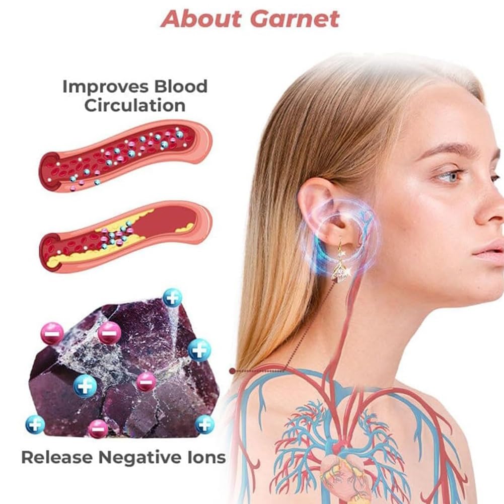 Lymphflow Magnetogen Earrings,Lymphatic Magnetotherapy Earrings,Lymphatic Earrings FleaCollarBuy Supplements Australia