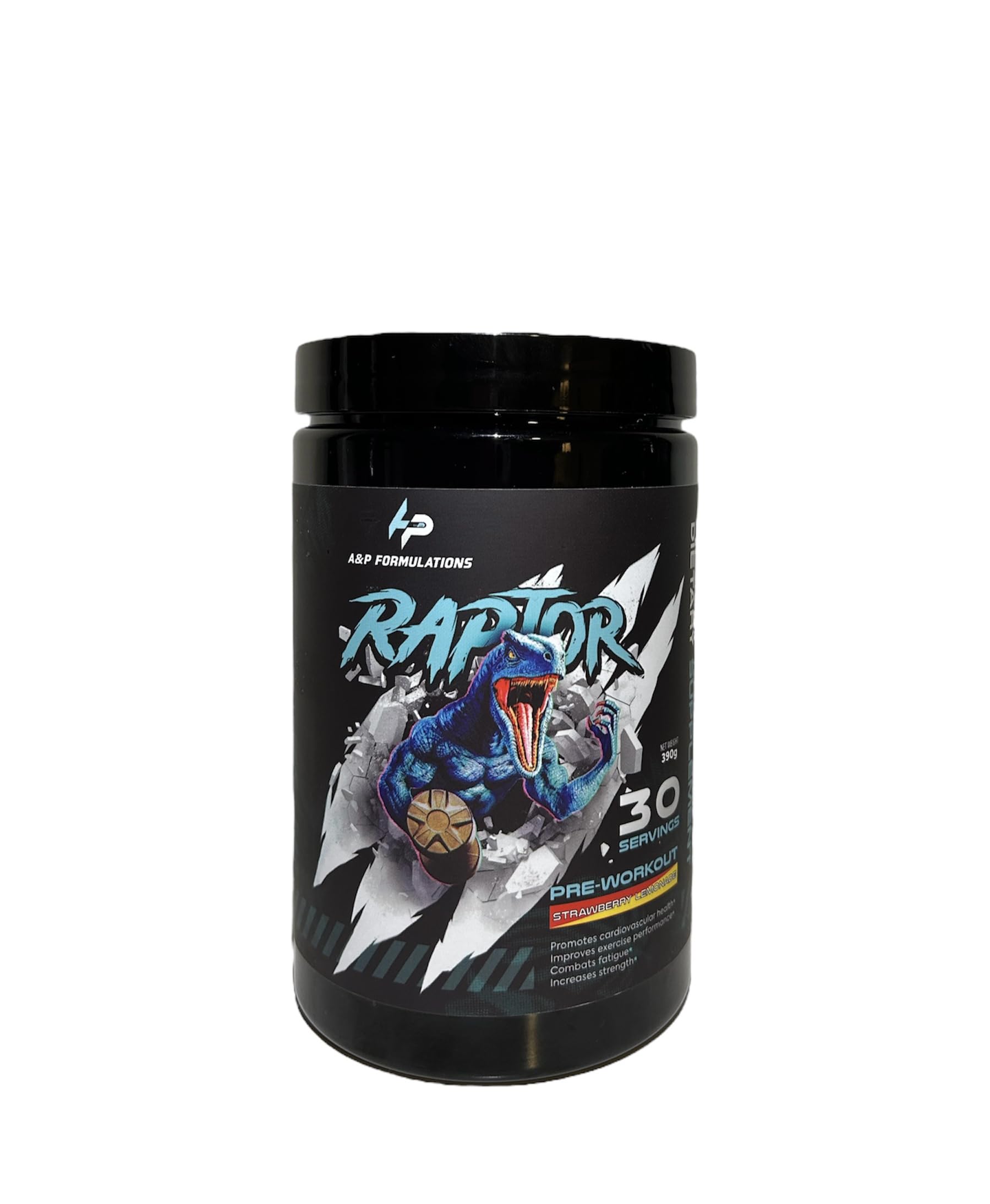 A&P Formulations Raptor Pre-Workout (Strawberry Lemonade) A&P FormulationsBuy Supplements Australia