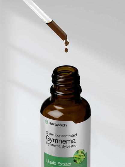 Gymnema Sylvestre Liquid | 2 fl oz | Alcohol Free Supplement | Super Concentrated HorbäachBuy Supplements Australia