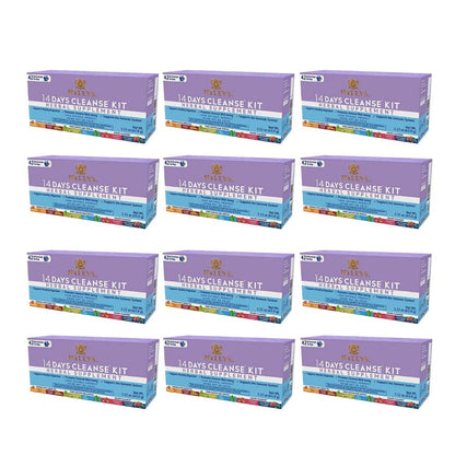 12 Pack of Hyleys Wellness 14 Days Cleanse Kit - 42 Tea Bags (100% Natural, Sugar Free HYLEYSBuy Supplements Australia