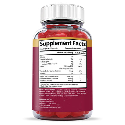 Justified Laboratories (2 Pack) Great Results Keto ACV Gummies 1000MG Justified LaboratoriesBuy Supplements Australia