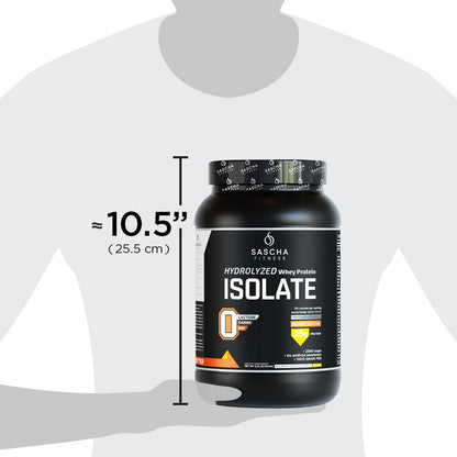 SASCHA FITNESS Hydrolyzed Whey Protein Isolate,100% Grass-Fed ,2.3 Pounds SASCHA FITNESSBuy Supplements Australia