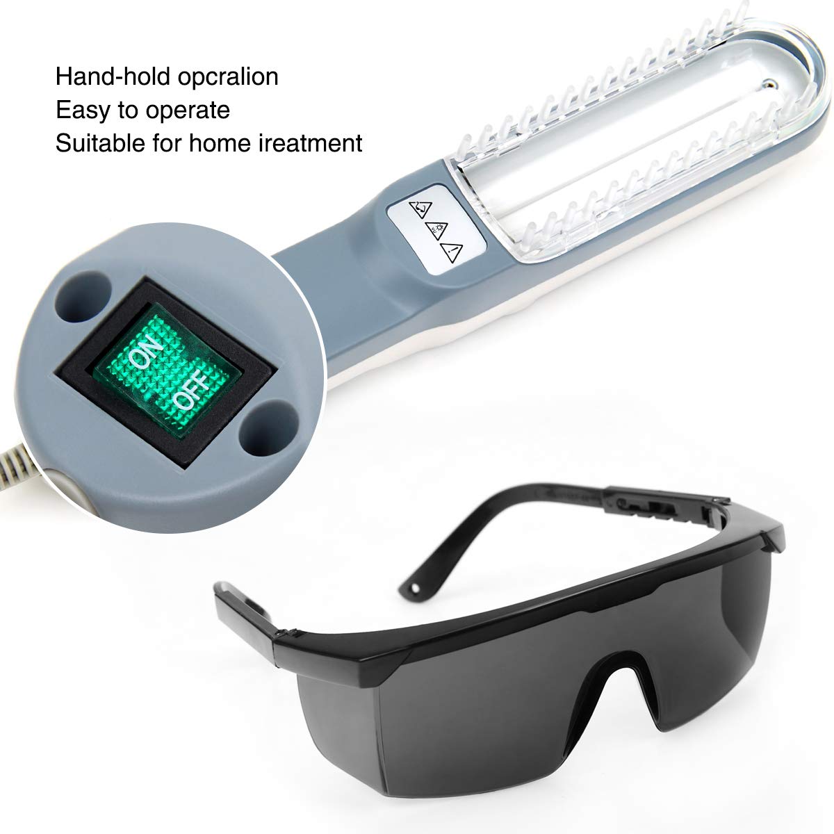 Hand Held UV Phototherapy Light Device for Home Use AUSPABuy Supplements Australia