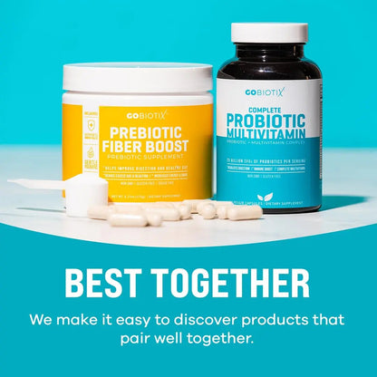 GOBIOTIX Multivitamin with Probiotics and Digestive Enzymes - 25 Billion CFU - Digestive Health, Probiotics for Women and Men GOBIOTIXBuy Supplements Australia