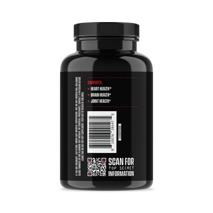 Jocko Fuel Omega 3 Fish Oil Supplement 2000mg - Burpless Fatty Acid Supplement, Wild Caught, Powerful Antioxidant with Astaxanthin (60 Capsules) Jocko FuelBuy Supplements Australia