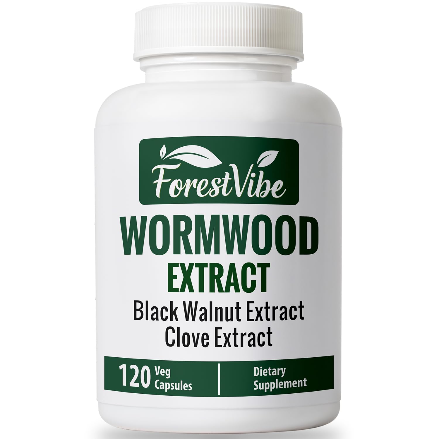 ForestVibe Wormwood Complex with Black Walnut & Clove, 3-in-1 Herbal Blend, Sweet Wormwood Extract Capsules, 120 Vegan Capsules, 2 Month Supply, Non-GMO & Gluten Free Supplement ForestVibeBuy Supplements Australia