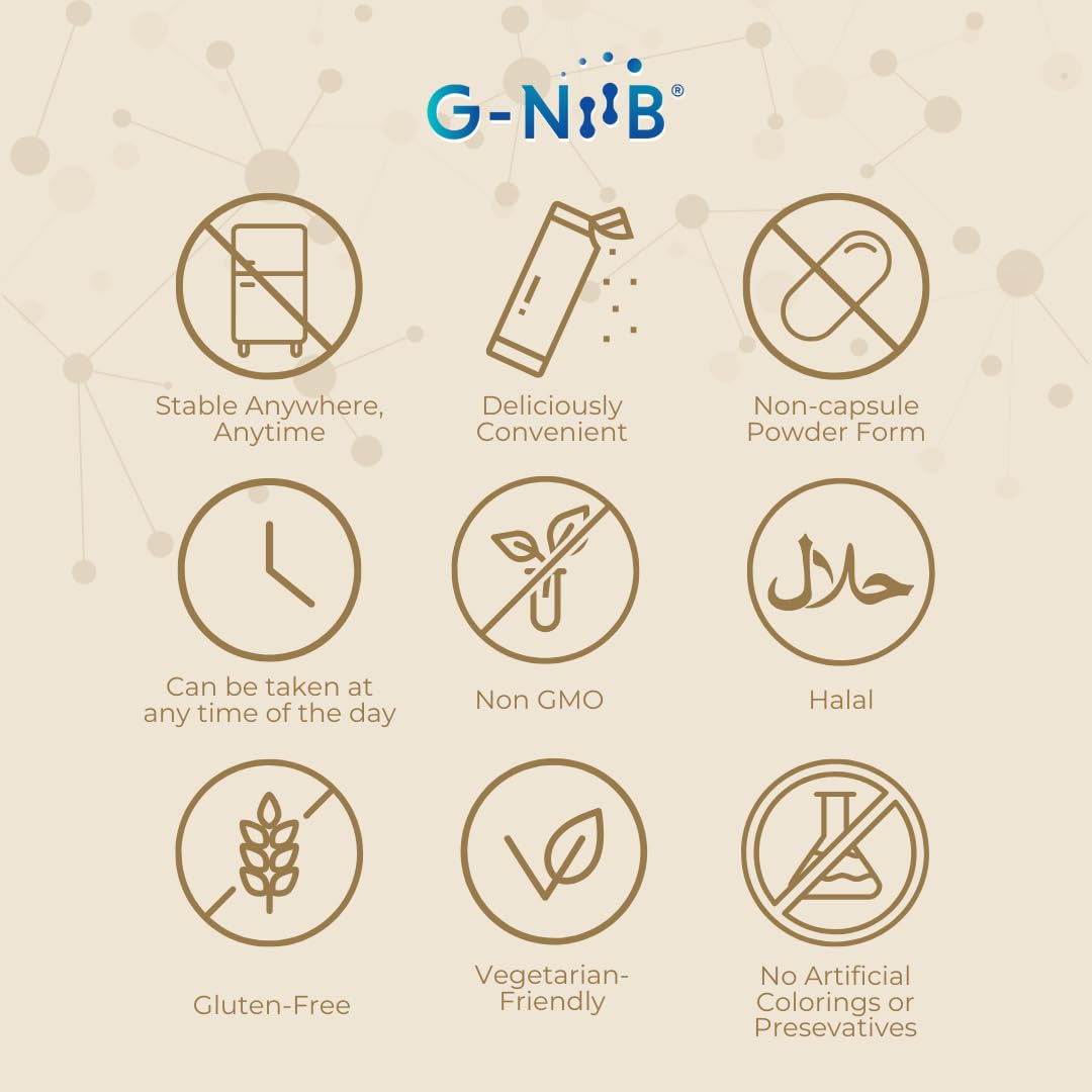 G-NiiB Immunity Elite (SIM01 Synbiotic Formula) - Potent Live probiotics and Added prebiotics to Support Immunity, Regularity, Sleep, Mood, and Skin - 5X More Effective in Reaching the Gut Alive G-NiiBBuy Supplements Australia