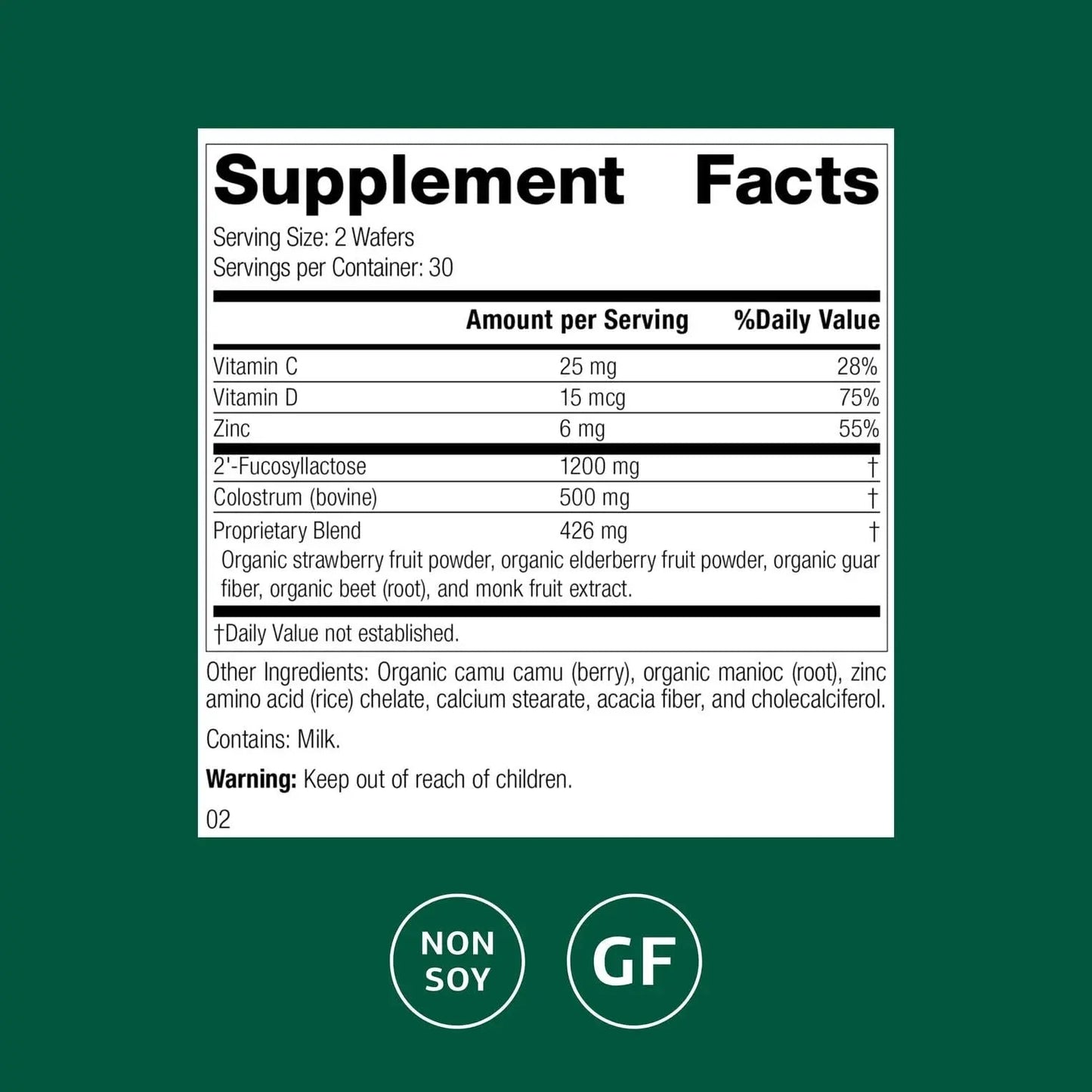 Standard Process Inc. Children's Immune - 60 Wafers Standard Process Inc.