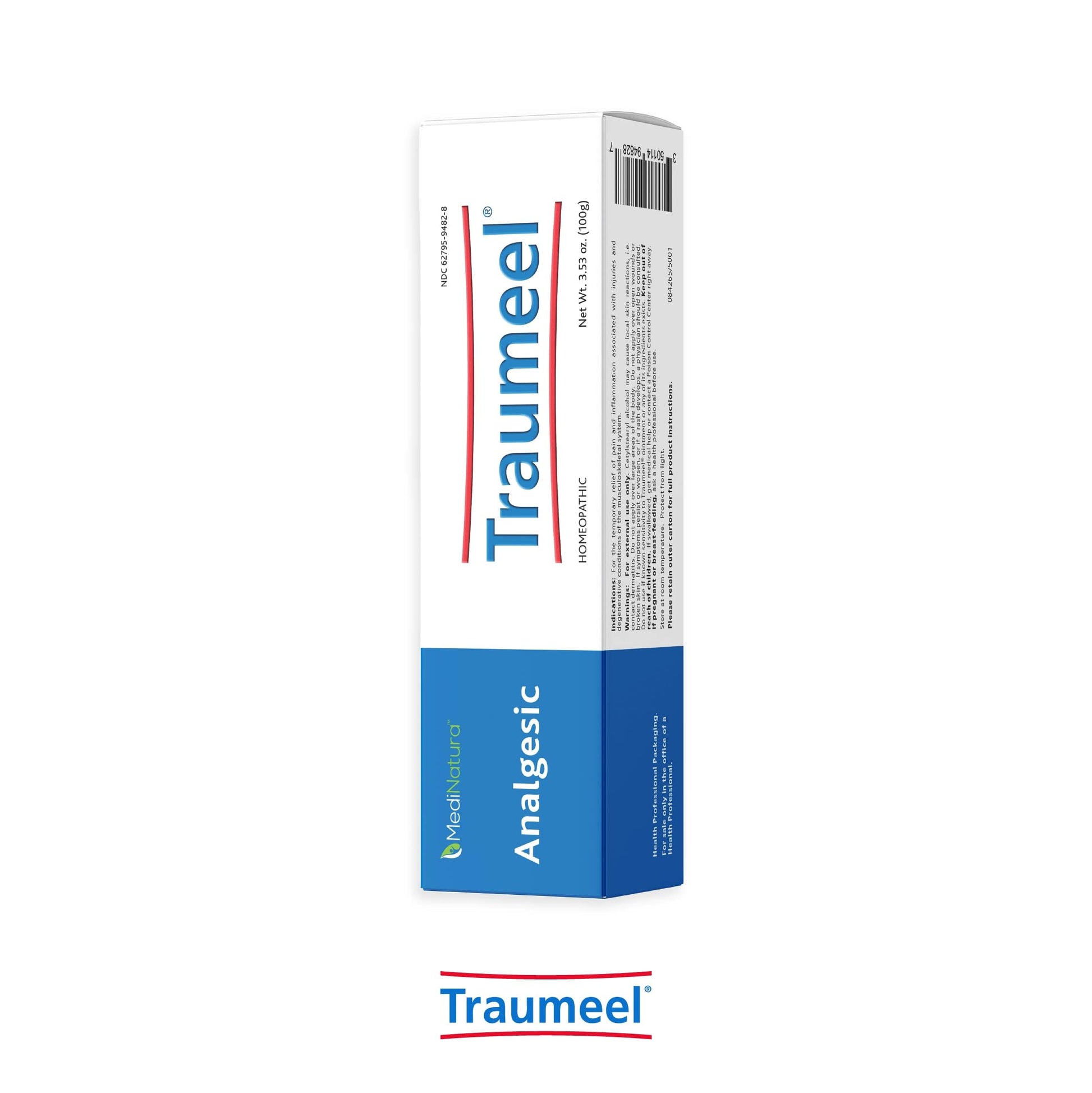 MediNatura Traumeel Ointment Topical Pain Relief for Muscle Joint Back Arthritis Injury or Exercise Related Pain & Soreness Arnica + 13 Active Ingredients - Made in Germany - 3.53 oz MediNaturaBuy Supplements Australia