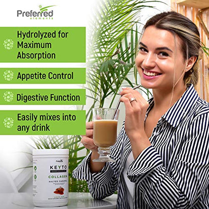 Keto Collagen Protein Powder with MCT Oil – Keto and Paleo Friendly Pure Grass Fed Preferred ElementsBuy Supplements Australia