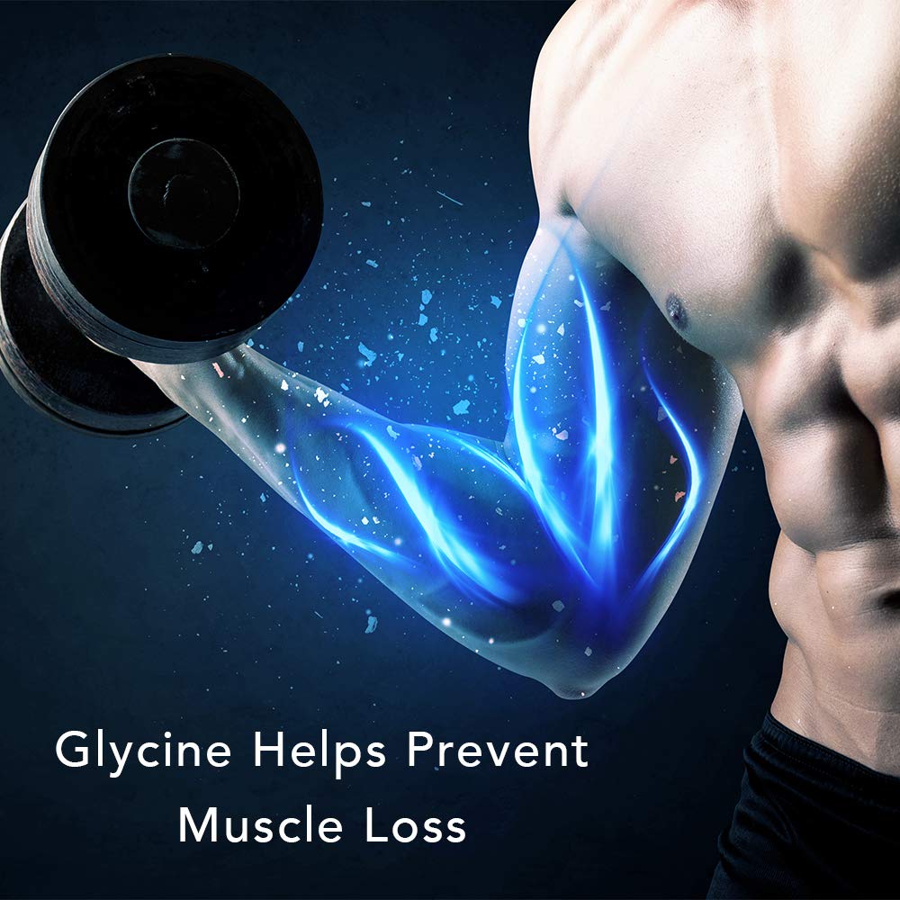 Glycine Powder (2 lbs) - Promotes Restful Sleep, Muscle Energy and Strength, Memory and Cognition Support (Resealable Bag) TradeKingBuy Supplements Australia