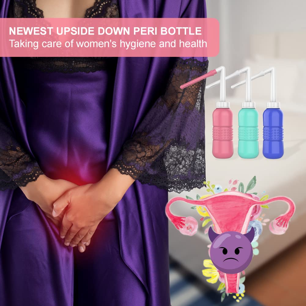 2PCS Vaginal irrigation Intimate Wash for Women,Portable Bidet Travel Bidets,Peri Bottle TONELIFEBuy Supplements Australia