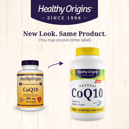 Healthy Origins CoQ10 (Kaneka Q10), 300 mg - Heart Health & Energy Supplement Healthy OriginsBuy Supplements Australia