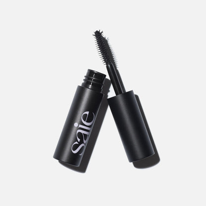 Saie Mini Mascara 101 - Lash Lengthening Mascara for Thick, Bold, Lifted Lashes - Buildable Eye Makeup Formulated to Strengthen and Condition with Rich Nutrients - Black (0.17 oz) SaieBuy Supplements Australia