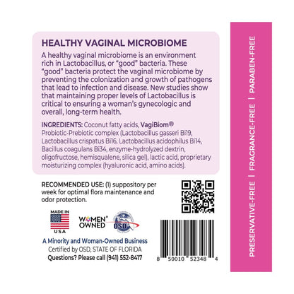 VagiBiom Probioitc Suppository Convenient Travel Pack with 2 Suppositories VagiBiomBuy Supplements Australia