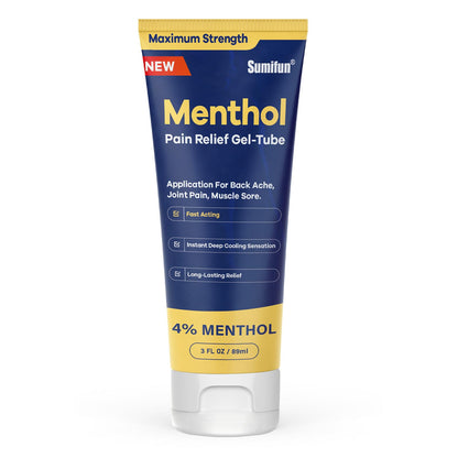Sumifun Menthol Pain Relief Gel-Tube-3 FL OZ Tube (Pack of 1)- for Knee & Lower Back Pain Relief, Sore Muscle Relief, Neck Pain Relief, Shoulder Pain Relief SumifunBuy Supplements Australia