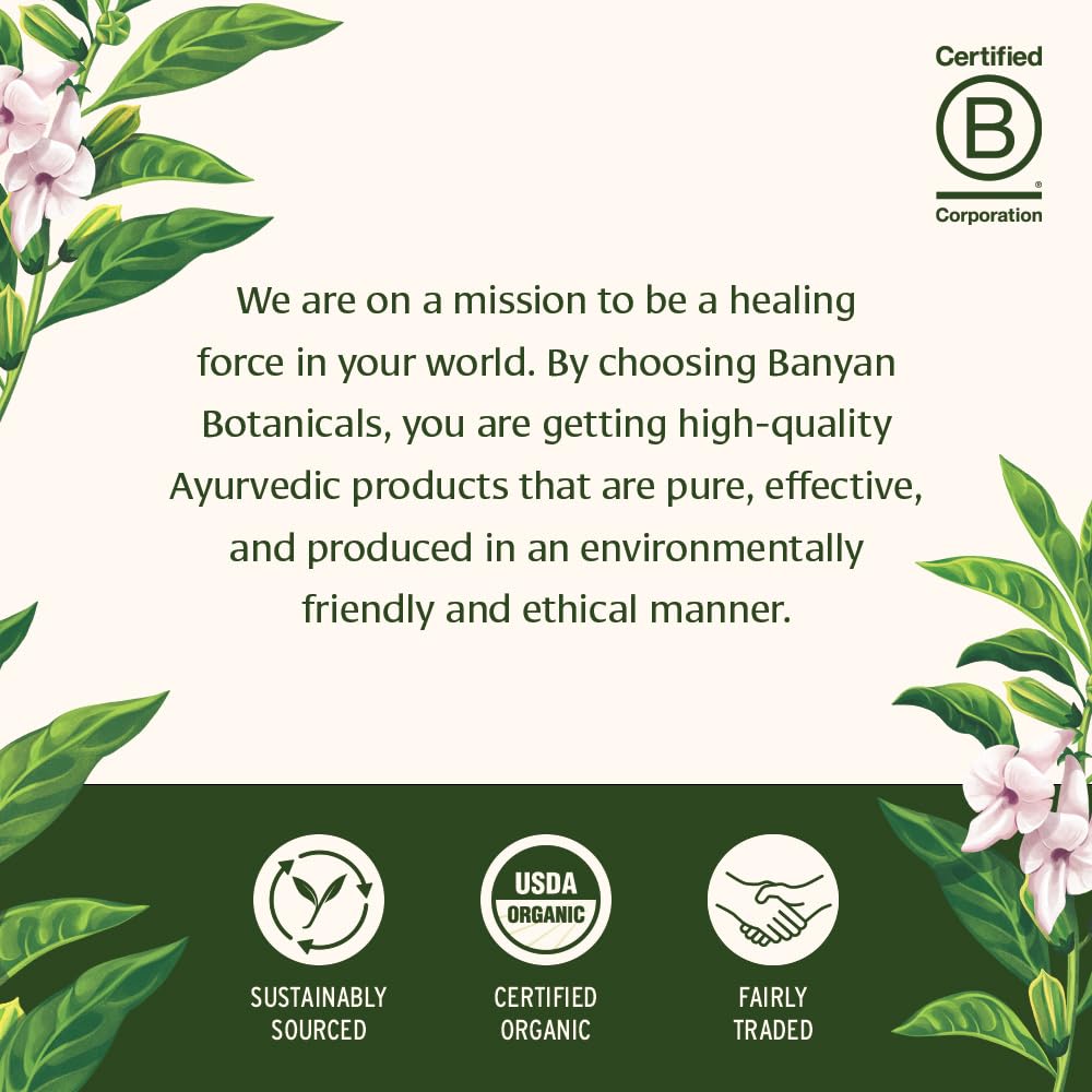Banyan Botanicals Kanchanar Guggulu Tablets – Organic Lymph Supplement with Guggulu Resin – Promotes the Healthy Elimination of Natural Toxins* – 90 Tablets – Non-GMO Sustainably Sourced Vegan Banyan BotanicalsBuy Supplements Australia