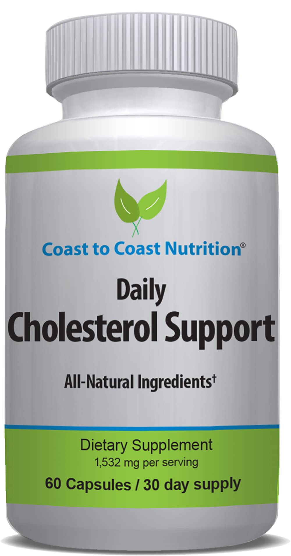 Coast to Coast Nutrition Cholesterol Support Supplement - Support Cardiovascular & Artery Performance, Target Bad LDL Levels & Plaque Calcium Buld-Up - Promote Circulation & Blood Flow - 60 Capsules Coast to Coast NutritionBuy Supplements Australia