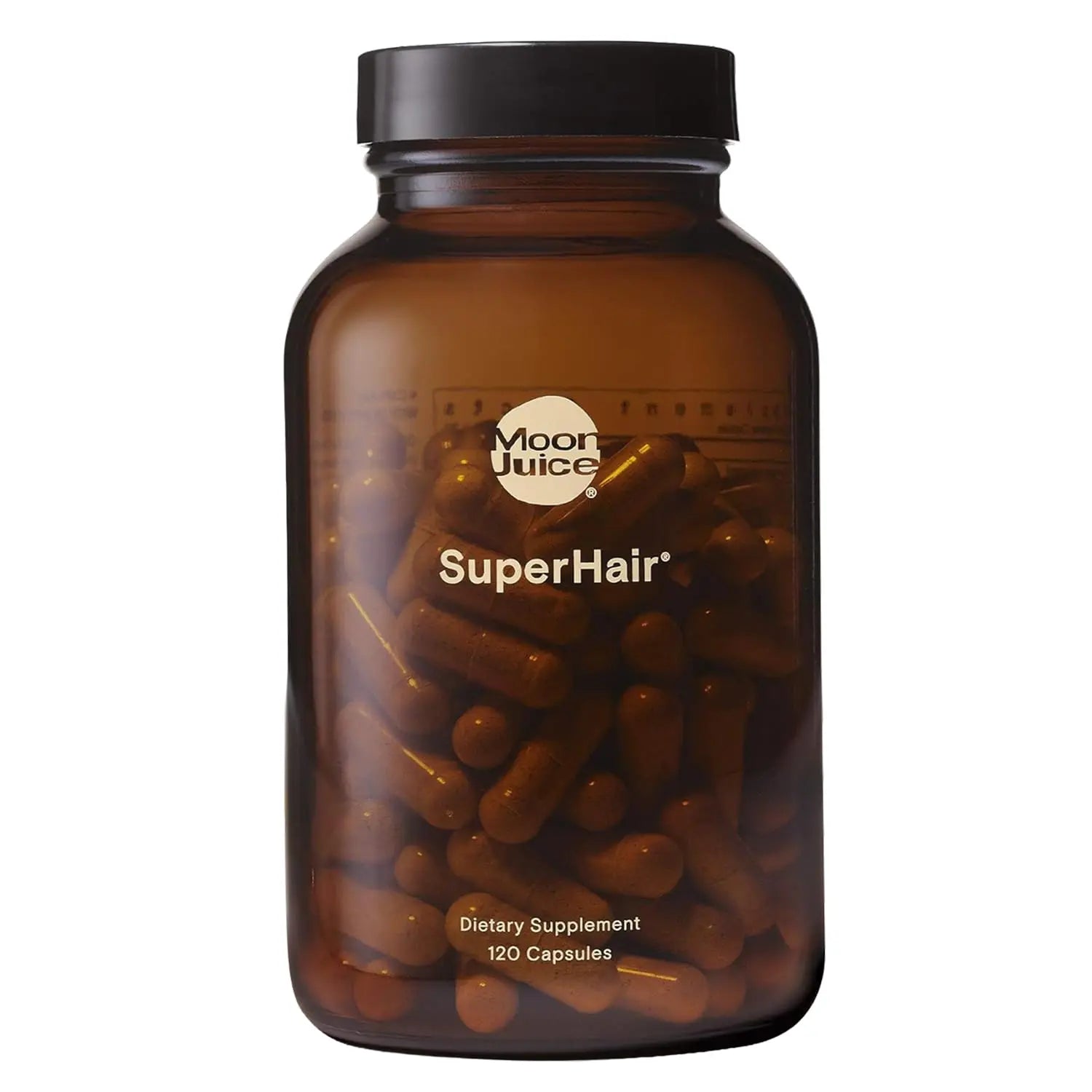 Moon Juice SuperHair Hair Growth Vitamins for Women & Men with Biotin & Saw Palmetto - Clinical Strength Multivitamin Hair Supplement Moon Juice