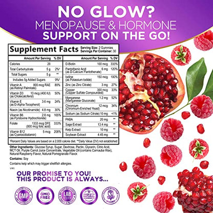 Menopause Supplements for Women, Multi Benefit Menopause Relief for Night Sweats Nature's GlowBuy Supplements Australia
