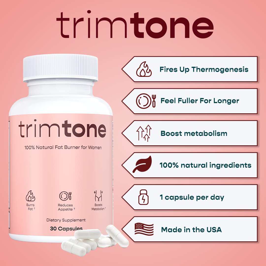 Trimtone Pills, 100% Natural Weight Management Formula for Women, Mood & Energy TrimtoneBuy Supplements Australia