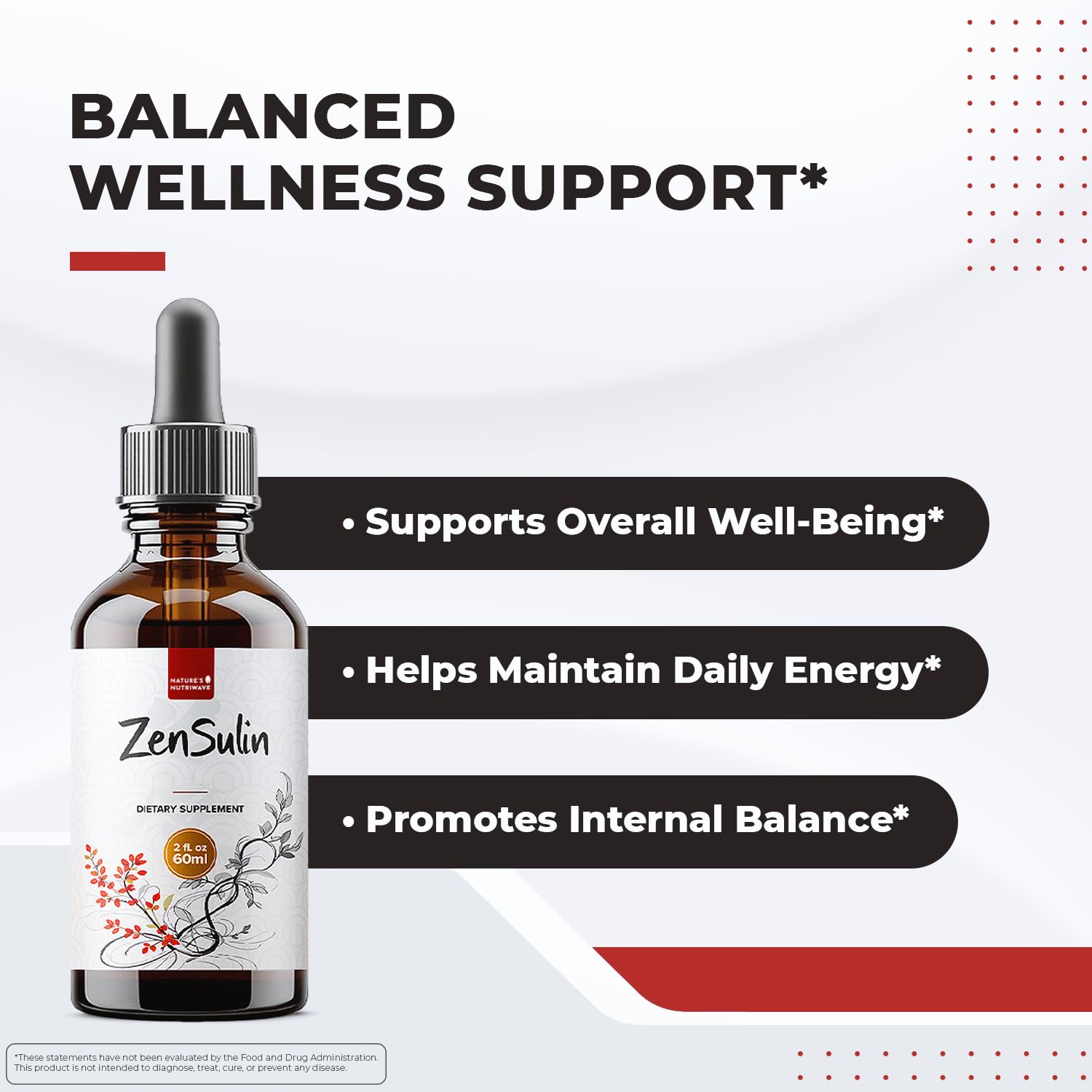 Nature’s NutriWave ZenSulin – Natural Liquid Supplement with Cinnamon, Licorice Root, Turmeric & More – 60ml, 1 Month Supply – Non-GMO, Gluten-Free, Made in USA Nature’s NutriWaveBuy Supplements Australia