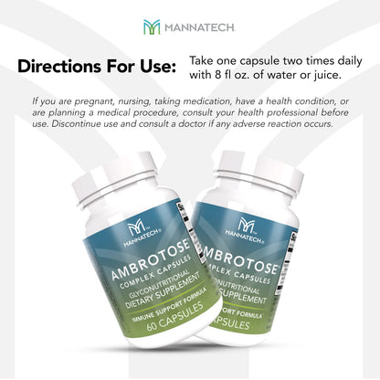Mannatech® Ambrotose® Complex 60 Capsules MannatechBuy Supplements Australia