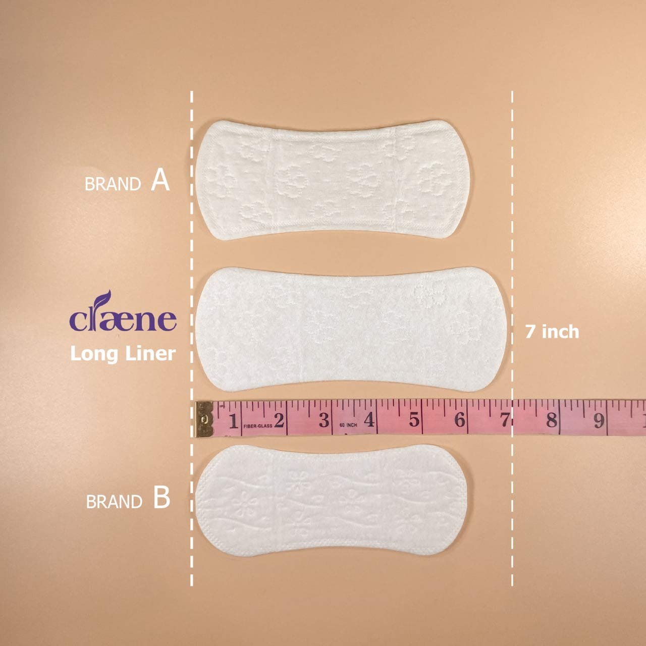 Claene Organic Cotton Panty Liners, Unscented, Thin, Cruelty-Free, Daily, Breathable Organic Panty CLAENEBuy Supplements Australia