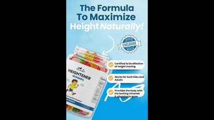Velmira® Heightener Gummies for Bone Health & Development Support – Essential Vitamins & Minerals, Easy-to-Chew Gummies for Kids, Teens & Adults (Ages 5+) VelmiraBuy Supplements Australia