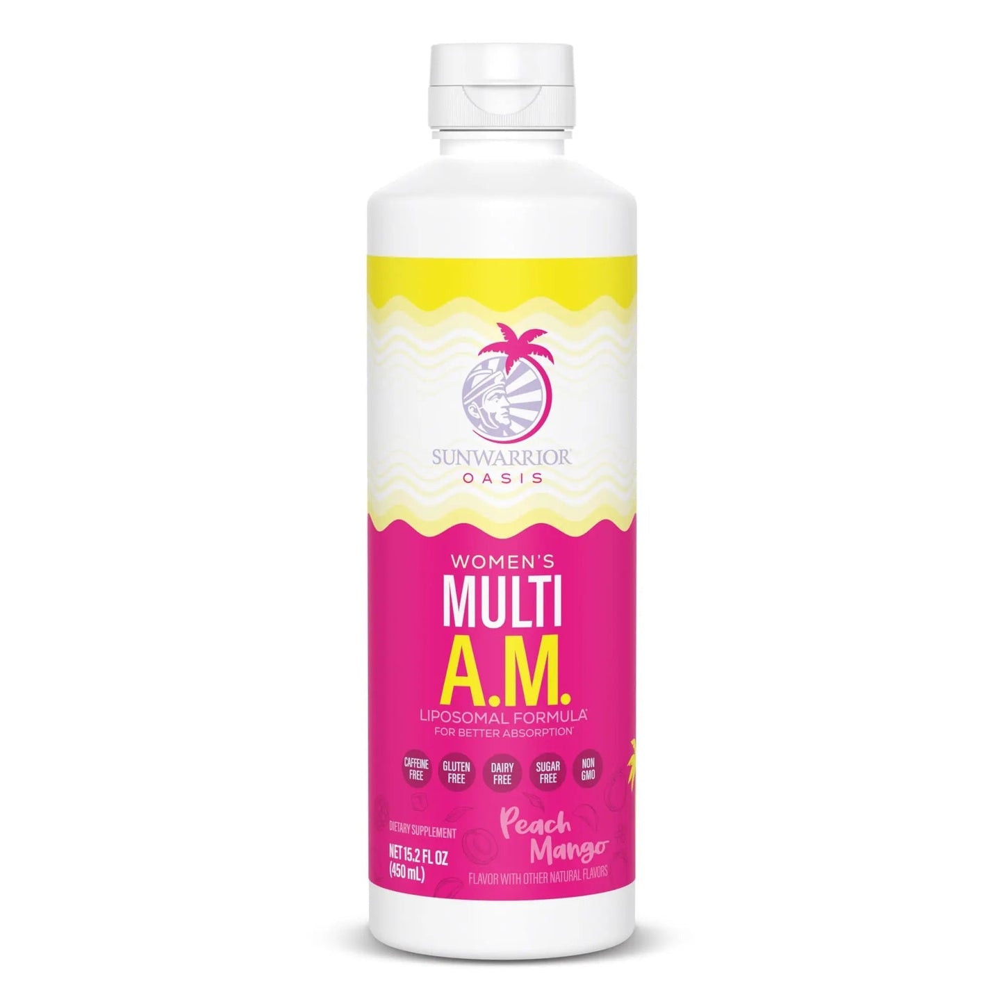 Liquid Multivitamins for Women Immune Support Supplement Liquid Vitamins for Women Multi | with B Vitamins D3 Lions Mane Ginseng Curcumin MCT Oil | Sunwarrior