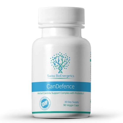 CanDefence - Candida Cleanse Ultimate Extra Strength All-in-ONE Formulation with Caprylic Acid, Probiotics and a synergistic Balance of 11 Different Botanicals - 90 Capsules swiss bioenergeticsBuy Supplements Australia