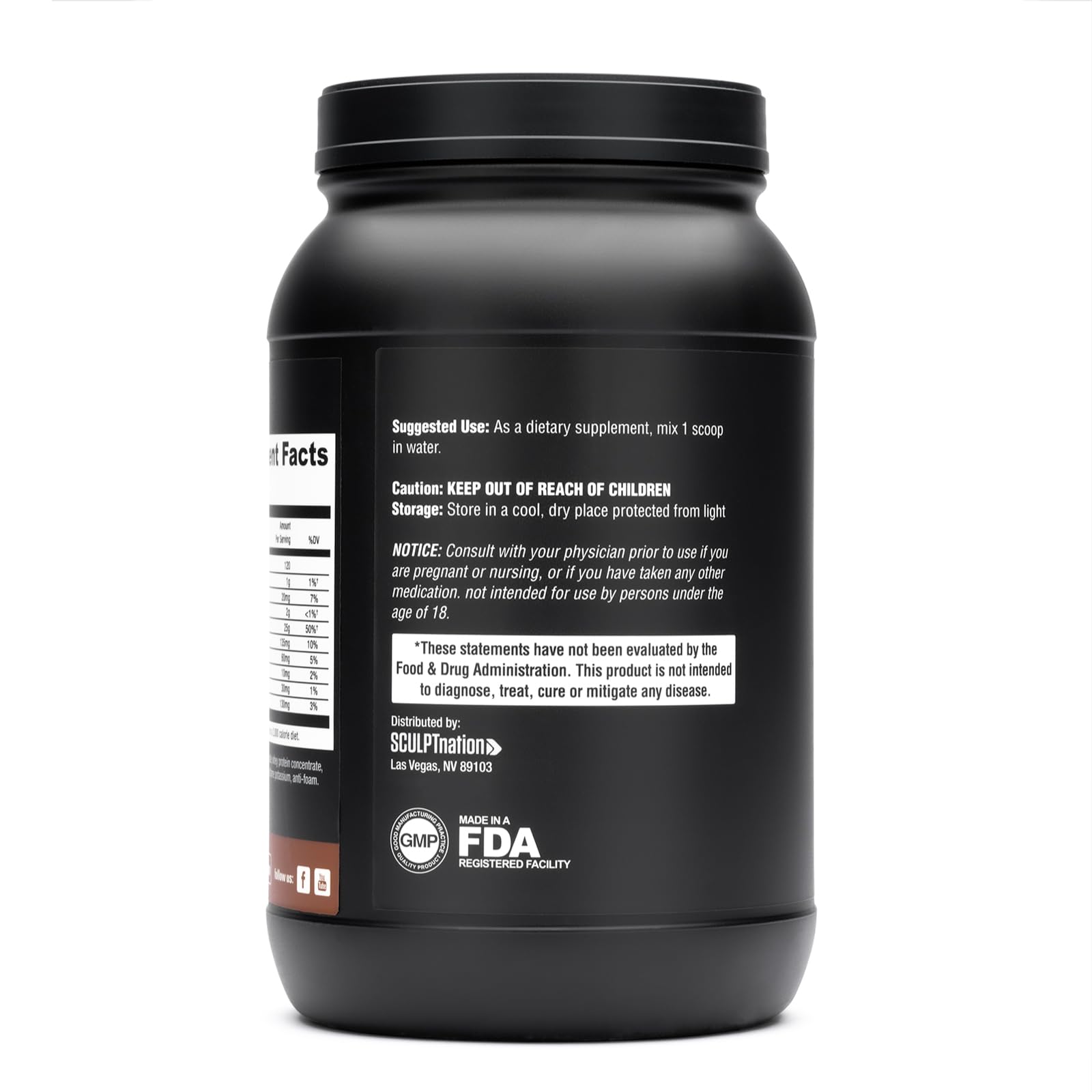 Sculpt Nation by V Shred Protein Powder (Chocolate) - Premium Whey Protein Powder Sculpt NationBuy Supplements Australia