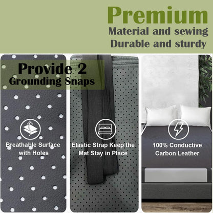 Grounding Mat for Sleeping, Grounding Sheet forBed, Earth Mat Connected for Pain Relief FOPPONBuy Supplements Australia