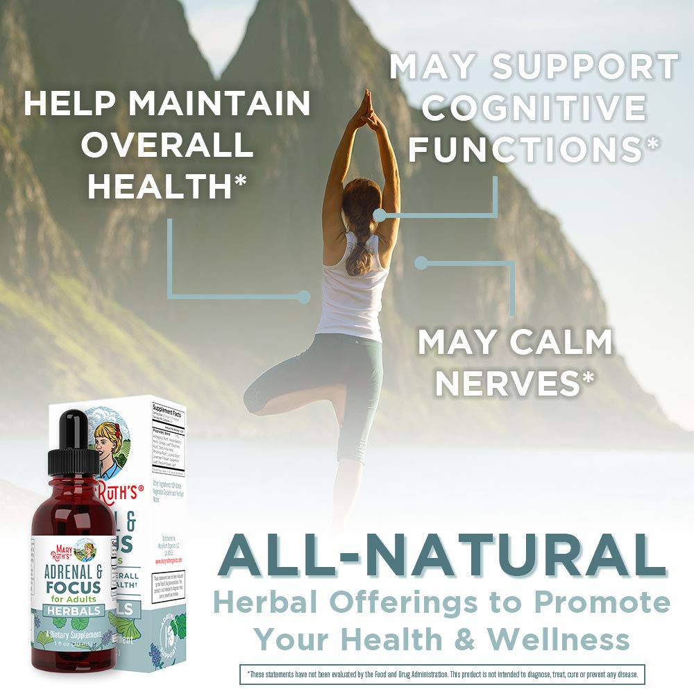 MaryRuth Organics Nootropic Focus Supplement for Adults | USDA Organic | Ginkgo Biloba MaryRuth OrganicsBuy Supplements Australia