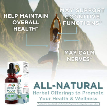 MaryRuth Organics Nootropic Focus Supplement for Adults | USDA Organic | Ginkgo Biloba MaryRuth OrganicsBuy Supplements Australia